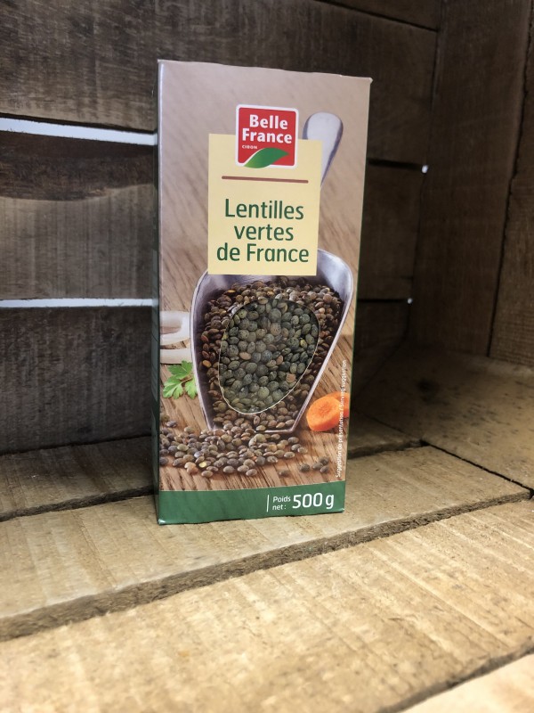 Lentilles vertes de France