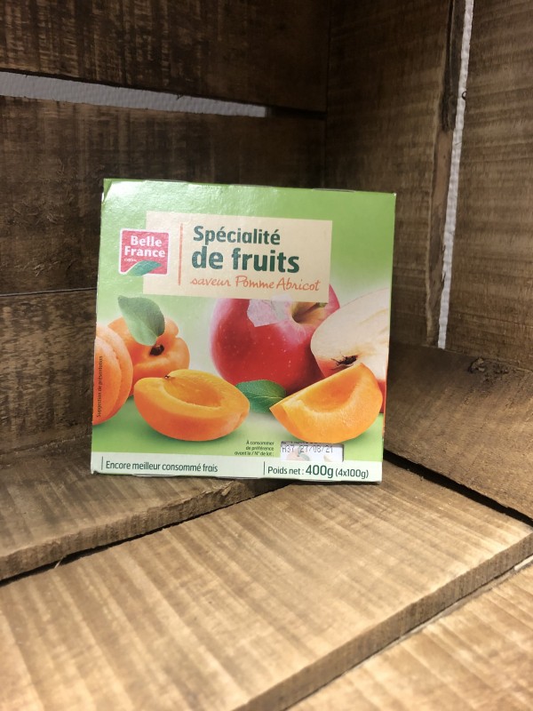 Spécialité de fruits pommes Abricots