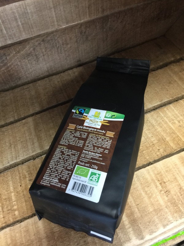 Café biologique moulu