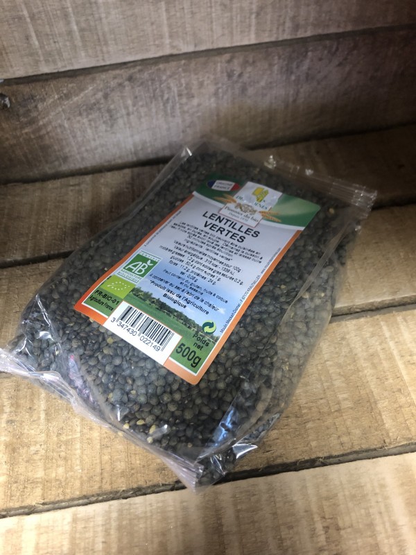 Lentilles vertes