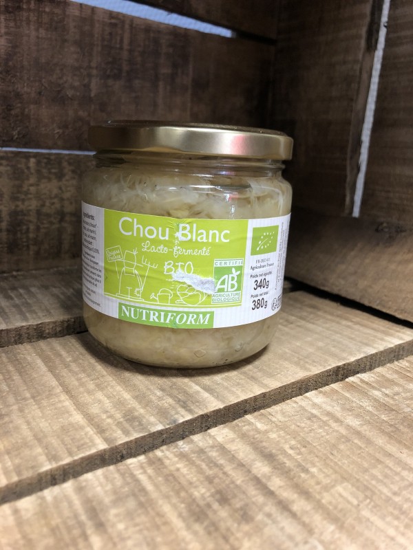 Chou blanc lacto fermenté