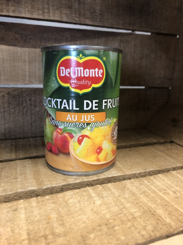 Cocktail de fruits au jus sans sucre ajouté