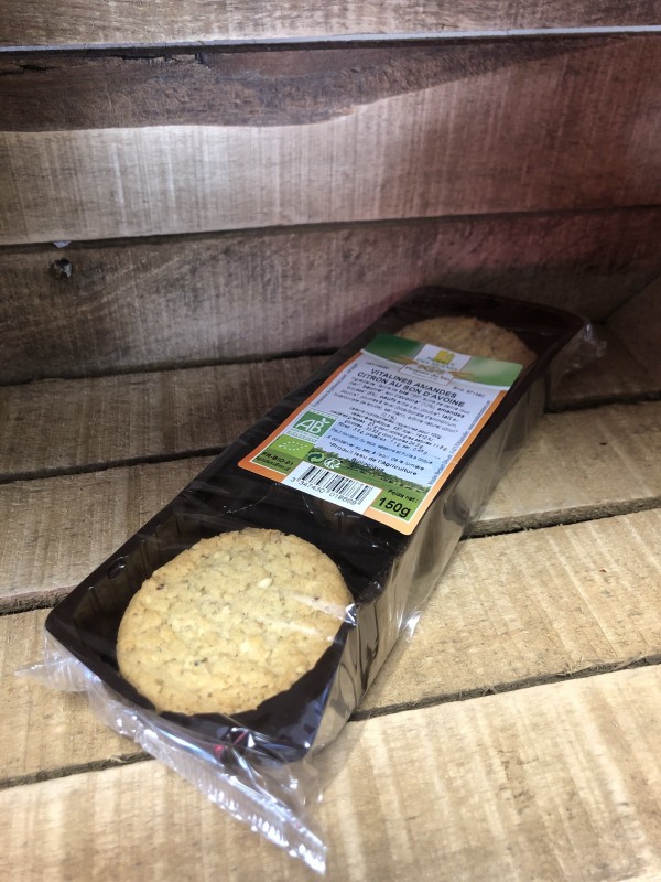 Vitalines amandes citron au son d’avoine