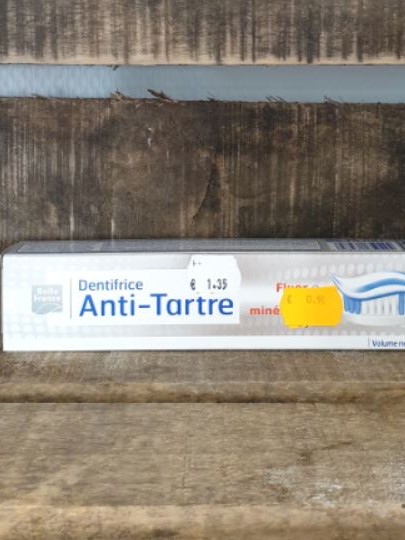 Dentifrice Anti-Tartre