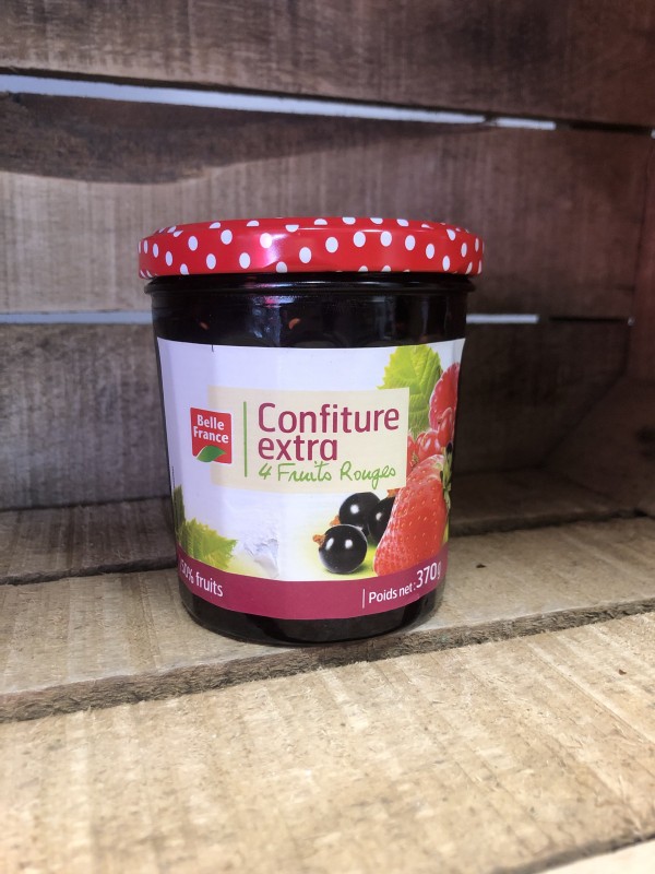 Confiture extra 4 Fruits rouge