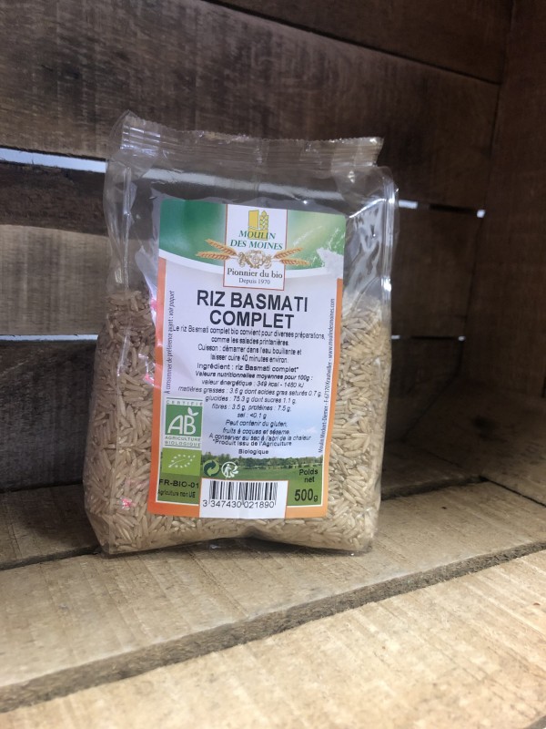 Riz basmati complet