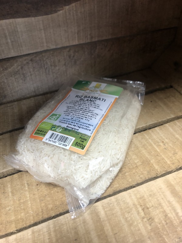 Riz basmati blanc