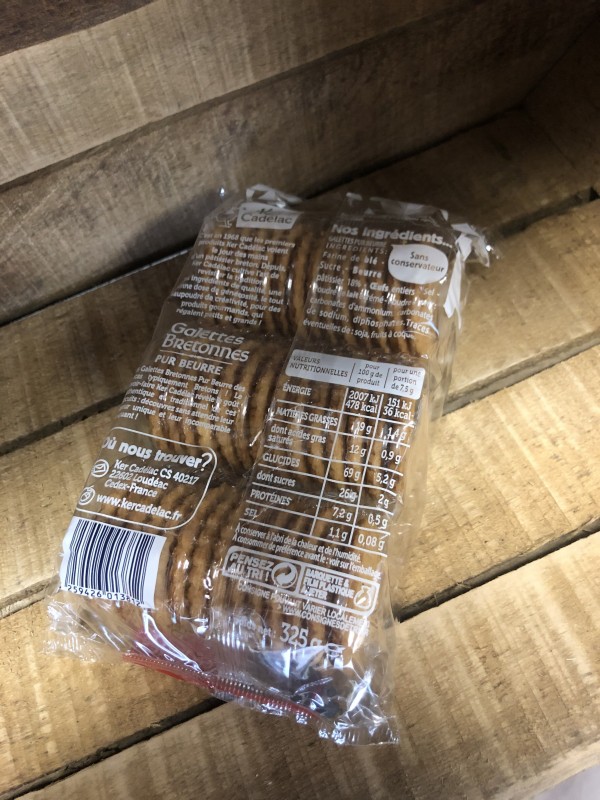 Galettes bretonnes pur beurre
